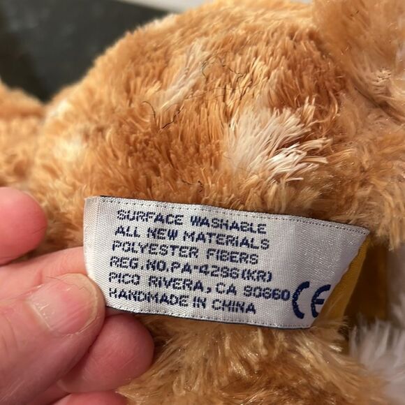 AURORA PLUSH FULL BODY BABY FAWN PUPPET, 11 IN. SOFT & HUGGABLE! - Picture 7 of 8